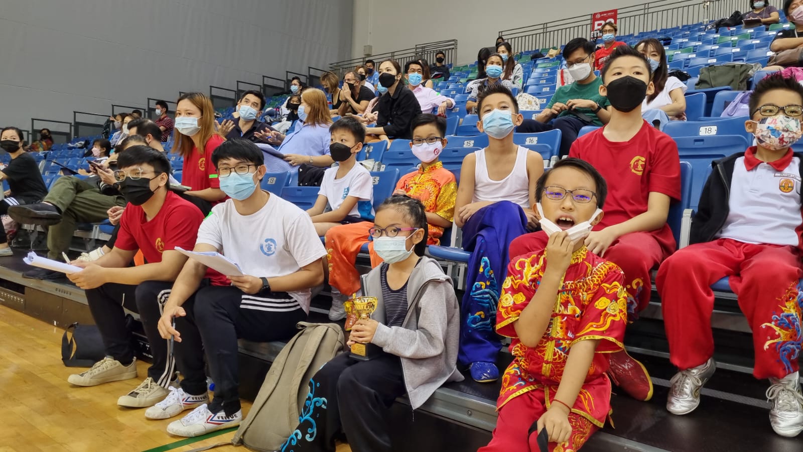 Xuan Sports students at the NSG Wushu 2022